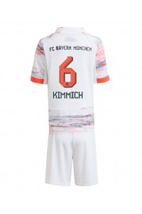 Bayern Munich Joshua Kimmich #6 Babyklær Borte Fotballdrakt til barn 2025-26 Korte ermer (+ Korte bukser)